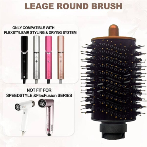 Diffuser Attachment & Smoothing Comb Nozzle for  FlexStyle Blow Dryers Attachment Volumizing Brush Styling A 2