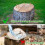 10 Pregos de Cobre para Matar Raízes de Tocos de Árvores, Pregos de Cobre Puro de 3,15 Polegadas de Comprimento A Granel com Broca, Pontas para 4
