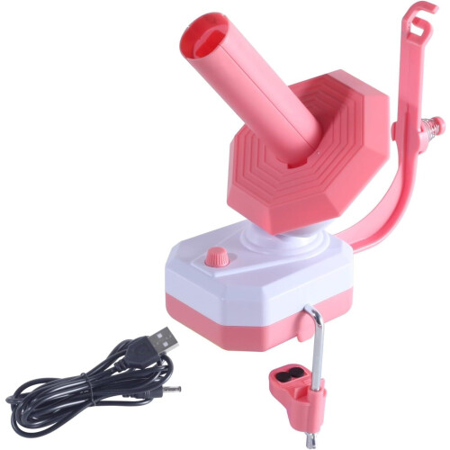 Electric Yarn Ball Winder with Stepless Speed and