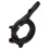 Motorcycle Throttle Lock Grip ABS Black 1 Pair 7