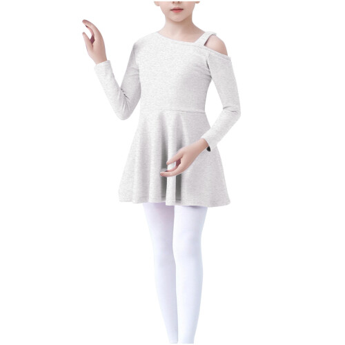 Collant de balé infantil para meninas, saia, roupa de balé. 1