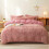 Pink Twin Comforter Cover Set with Pillowcase – Ultra 1
