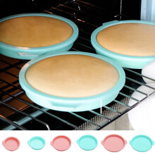 Runde Silikon-Kuchenformen – Silikonformen zum Backen, schnelllösbare Backformen für Schichtkuchen, Käsekuchen, Regenbogenkuchen und
