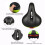 Comfort Bike Saddle with Memory Foam and Taillight 1 Pack 3