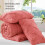 Coral Twin Comforter Set Boho Pintuck 2-Piece 6