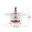 Lampa Teasa Brooder Alúmanam Bán 1 phíosa 2