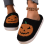 Πλεκτές παντόφλες με κολοκύθα και σχέδιο Halloween για γυναίκες με αναμνήσεις 3