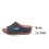Ediodpoh Γυναικεία Μονόχρωμα Δερμάτινα Σανδάλια και Παντόφλες με Χοντρή Σόλα και 4