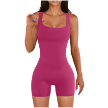 Combinaisons pour femmes, shorts de yoga et de sport, salopettes, combishorts, pulls moulants sans manches