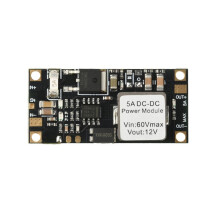 - 6.5V-60V to 12V Voltage Stabilizing Step-Down Module -Low-Profile Buck Converter Power Supply