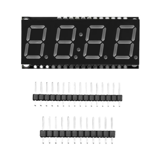 HT16K33 LED Display Module 4 Digit 7 Segment 0.56 Inch  Clock Indicator Tube Module White 2