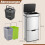 72L Touchless Stainless Steel Trash Can with Sensor 3