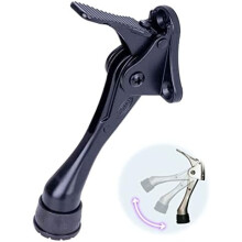 Stoper do drzwi HASHI Kick-Down, wytrzymały, aluminiowy