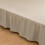 Queen Bed Skirt with Platform and Split Corners, 14 Inch 2