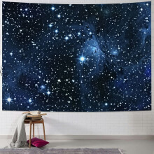 Csillagos Gobelin Fali Sötétkék Galaxis3 Méret