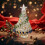 Glass Ornaments Holiday Decor Set 6 pcs 3