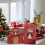 Caixa de presente explosiva, caixas de presente de Natal com dinheiro, caixa de presente com sacola de presente, caixas surpresa de Natal, 9 caixas 4