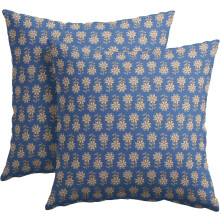 Conjunto de 2 capas de almofada vintage 45x45cm, estampa floral preta em blocos, padrão neutro, capas de almofada quadradas para sofá e decoração