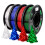 Δέσμη νημάτων PETG3D 1,75mm 250g x 4 χρώματα 1
