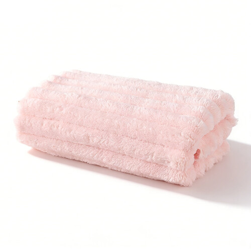 Ensemble de 2 serviettes en velours doux et absorbants 75 x 35 cm 1