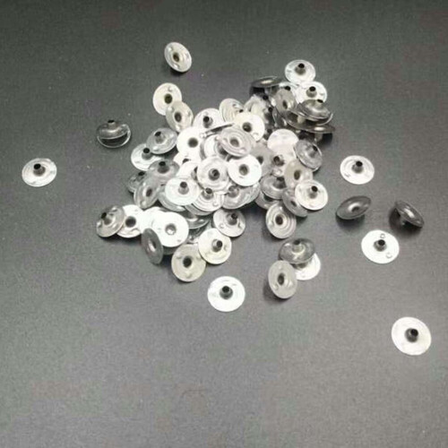 Lysvægebaser sølvmetal 300 stk. 1