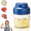 USB Rechargeable Mini Garlic Chopper 320mL Stainless Steel 8