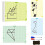 Symmetrical Drawing Card Art Practice Tool 12pcs 3