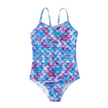 Costum de baie între piese Lovebay pentru fete, model sirenă, 2-9 ani, UPF50+