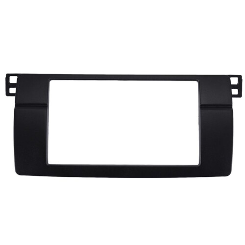 For  3-Series E46 1998-2005 2Din Audio Panel Modification Panel DVD Navigation Panel Frame Car Fascias Stereo Radio Pane 1