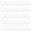 30Pcs Pegboard Plier Holders, Stainless Steel Double Loop Pegboard Hooks Accessories Shelving Display Hooks for Store 1