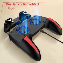 Dubbele Ventilator Koeling Mobiele Telefoon Gamepad Controller Geschikt voor Pubg Games en Films