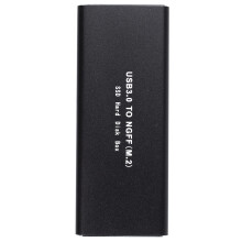 Boîtier Adaptateur Convertisseur de Lecteur Ssd Externe M.2 Ssd À USB 3.0 Avec Uasp, Soutien Ngff M.2 2280 2260 2242 2230 Ssd Avec Clé B / Clé B