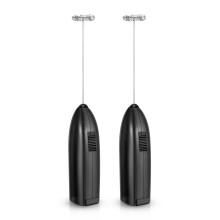 Milchaufschäumer Handheld, Kaffeeschäumer Batteriebetrieben - Elektrischer Schneebesen, -Mixer Nützliche Geschenke Zum Erstellen Von Schaum Für