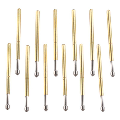 100Pcs P75-E2 Spring Test Probe Pogo Pin 1.3Mm Conical  1.0Mm Thimble