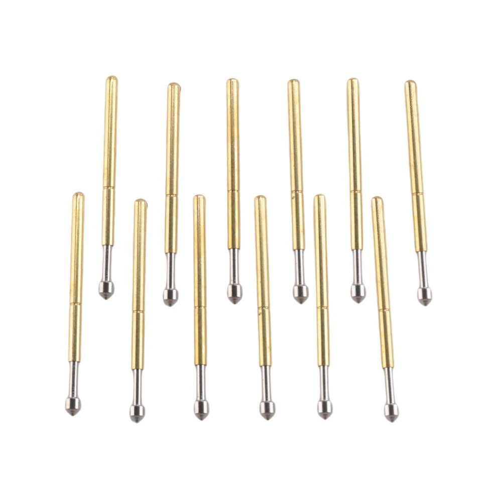 100Pcs P75-E2 Spring Test Probe Pogo Pin 1.3Mm Conical 1.0Mm Thimble 6032234173407