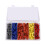 158Pcs 5 Colors Electrical Wire Connector Twist- Screw Terminal Spring Inserted Nuts Caps Assortment Set 1