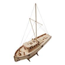 Modèle D'Assemblage Du Navire Kits de Bricolage Bateau à Voile en Bois 1:30 Échelle Décoration Jouet Cadeau