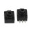 1 Set 2Pcs Black Replacement Repair Parts Lt/Rt Button Keypad For  360 Controller 5