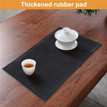 Rubber Service Bar Mat Heavy Duty Home Bar And Rubber Drip Mats Cocktail Bartender Tea Cup Mug Set Waterproof Kitchen Placemat Small