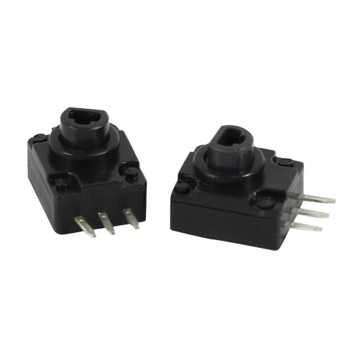 1 Set 2Pcs Black Replacement Repair Parts Lt/Rt Button Keypad For  360 Controller 2