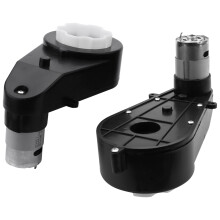 2 Pcs 550 Universal Children Electric Car Gearbox With Motor, 12Vdc Motor With Gear Box, Kids Ride Car Baby Car Parts