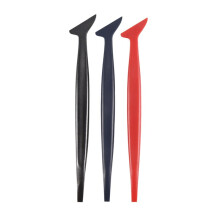 Car Wrapping Flexible Micro- Squeegee Curved Slot Tint Tool Set 3 In 1 With Different Hardness For Installing Vehicle Wraps And Auto Stickers