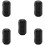 5 Pcs Clip  Noise Suppressor 3.5mm Cable Ferrite Core Filters 1
