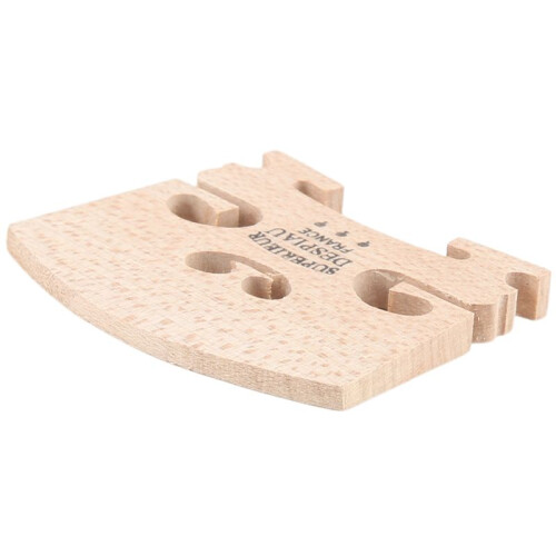 Adjustable Violin Bridge Maple,4/4 Size Violin Fitted Bridge Parts For 4/4 Size Violin 1