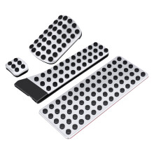 Car Accessories For C E S Glk Slk Cls Sl-Class W203 W204 W211 W212W210 Amg,Accelerator Brake Footrest Pad(4Pcs)