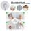 10 Windows Transparent Suction Cup Suction Cup Hook Clothes Jacket Metal Hook 5