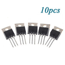 10 PeçAs IRFZ44N IRFZ44 Transistor de PotêNcia MOSFET N-Channel 49A Amp 55V