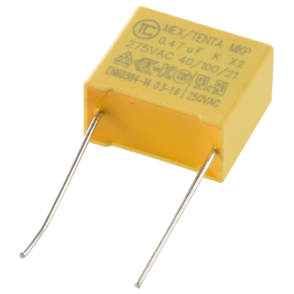 Ac 275V 0.47Uf Polypropylene Film Safety Capacitors 10 Pcs 4713663178721