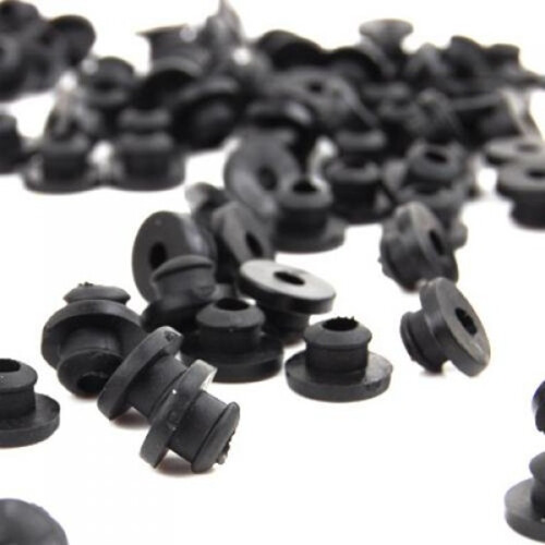 Tattoo Machine Rubber Nipples Half Grommets 100pk 1