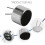 10 Pcs 2 Pin  MIC Capsule Electret Condenser Microphone Silver Tone Black 5